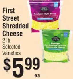 Smart & Final First Street Shredded Cheese offer
