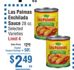 Smart & Final Las Palmas Enchilada Sauce offer