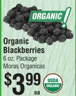 Smart & Final Organic Blackberries offer