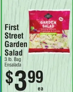 Smart & Final First Street Garden Salad offer