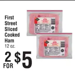 Smart & Final First Street Sliced Cooked Ham offer