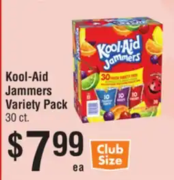 Smart & Final Kool-Aid Jammers Variety Pack offer