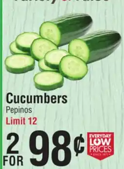 Smart & Final Cucumbers offer