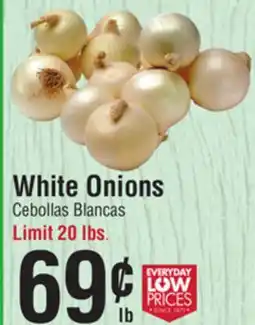 Smart & Final White Onions offer