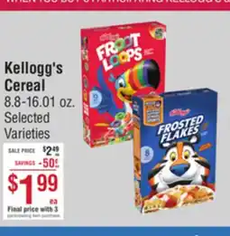 Smart & Final Kellogg's Cereal offer