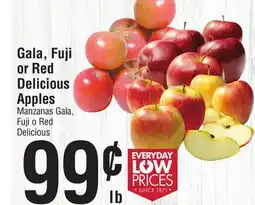 Smart & Final Gala, Fuji or Red Delicious Apples offer