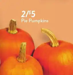 Fresh Thyme Pie Pumpkins offer