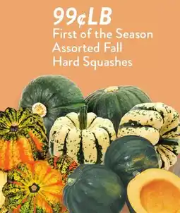 Fresh Thyme First of the Season Assorted Fall Hard Squashes offer