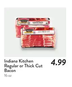 Fresh Thyme Indiana Kitchen Regular or Thick Cut Bacon offer