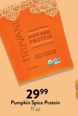 Fresh Thyme Pumpkin Spice Protein offer