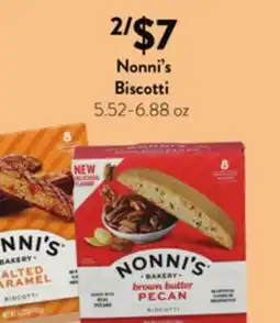 Fresh Thyme Nonni's Biscotti offer