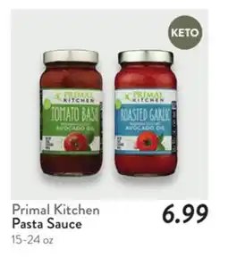 Fresh Thyme Primal Kitchen Pasta Sauce offer