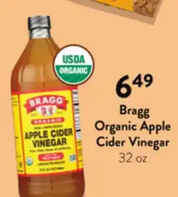 Fresh Thyme Bragg Organic Apple Cider Vinegar offer