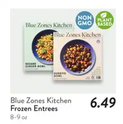 Fresh Thyme Blue Zones Kitchen Frozen Entrees offer