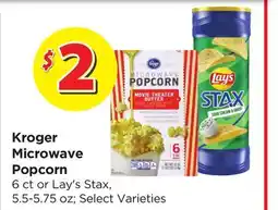Food 4 Less Kroger Microwave Popcorn offer