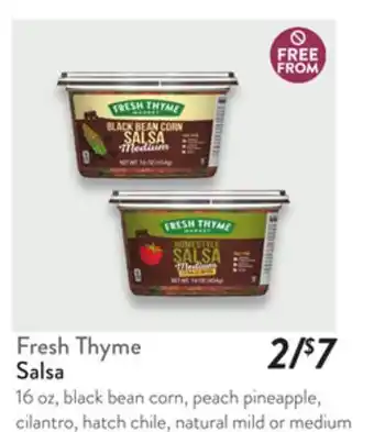 Fresh Thyme Fresh Thyme Salsa offer