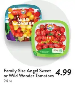 Fresh Thyme Family Size Angel Sweet or Wild Wonder Tomatoes offer