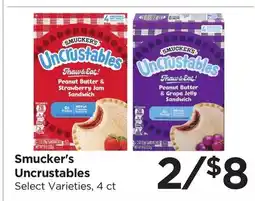 Food 4 Less Smucker's Uncrustables offer