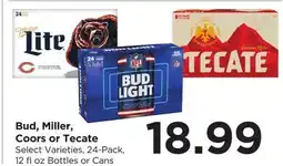 Food 4 Less Bud, Miller, Coors or Tecate offer