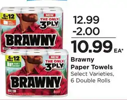 Food 4 Less Brawny Paper Towels offer