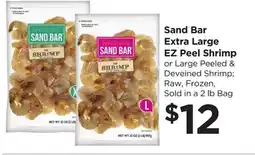 Food 4 Less Sand Bar Extra Large EZ Peel Shrimp offer
