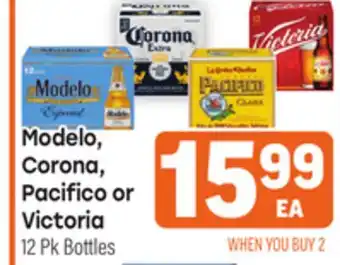 Tony’s Fresh Market Modelo,Corona, Pacifico or Victoria offer