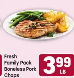 Tony’s Fresh Market Fresh Family Pack Boneless Pork Chops offer