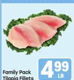 Tony’s Fresh Market Family Pack Tilapia Fillets offer