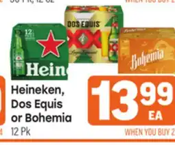 Tony’s Fresh Market Heineken, Dos Equis or Bohemia offer