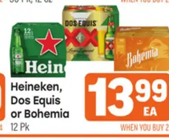 Tony’s Fresh Market Heineken, Dos Equis or Bohemia offer