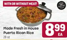 Tony’s Fresh Market Made Fresh in House Puerto Rican Rice offer