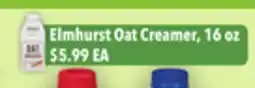 Tony’s Fresh Market Elmhurst Oat Creamer offer