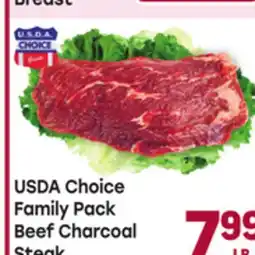 Tony’s Fresh Market USDA Choice Family Pack Beef Charcoal offer