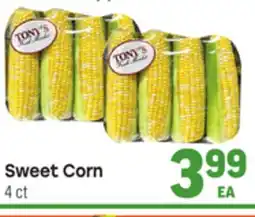 Tony’s Fresh Market Sweet Corn offer