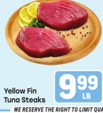 Tony’s Fresh Market Yellow Fin Tuna Steaks offer
