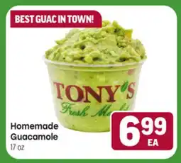 Tony’s Fresh Market Homemade Guacamole offer