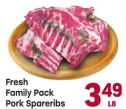 Tony’s Fresh Market Fresh Family Pack Pork Spareribs offer