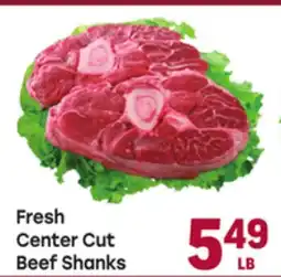 Tony’s Fresh Market Fresh Center Cut Beef Shanks offer
