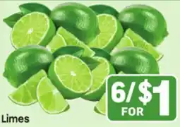 Tony’s Fresh Market Limes offer