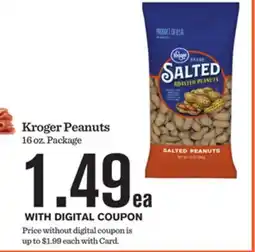 Mariano's Kroger Peanuts offer