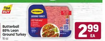 Tony’s Fresh Market Butterball 85% Lean Ground Turkey offer