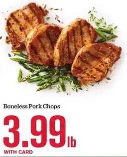 Mariano's Boneless Pork Chops offer