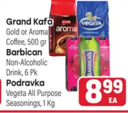 Tony’s Fresh Market Grand Kafa, Barbican, Podravka offer