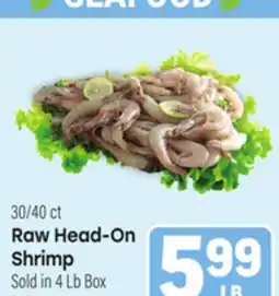 Tony’s Fresh Market Raw Head-On Shrimp offer