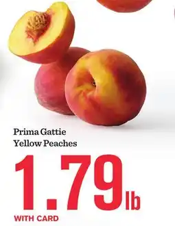 Mariano's Prima Gattie Yellow Peaches offer