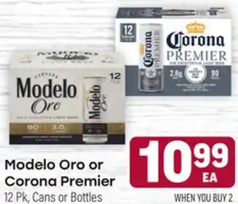 Tony’s Fresh Market Modelo Oro or Corona Premier offer