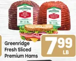 Tony’s Fresh Market Greenridge Fresh Sliced Premium Hams offer
