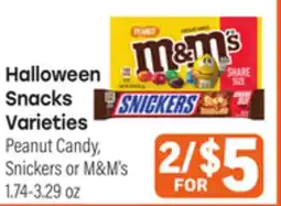 Tony’s Fresh Market Halloween Snack Varieties offer