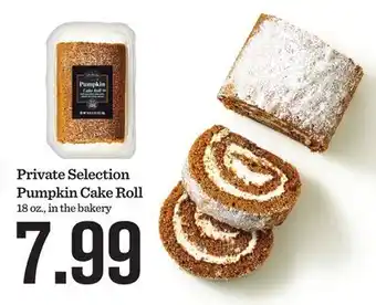 Mariano's Private Selection Pumpkin Cake Roll offer