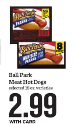 Mariano's Ball Park Meat Hot Dogs offer